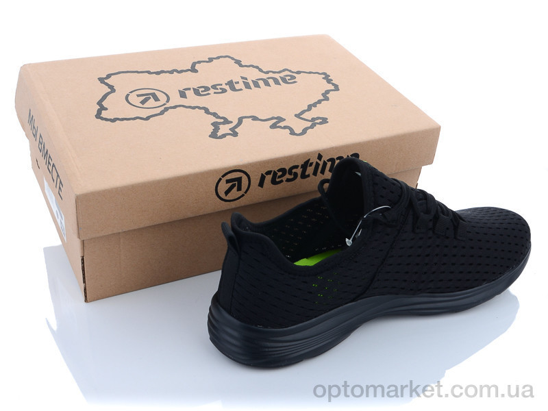 Купить Кроссовки мужчины PML21811 black Restime черный, фото 2