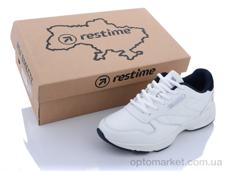Купить Кроссовки женские PWB21004 white Restime белый, фото 1