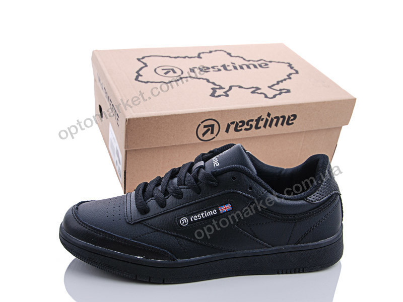 Купить Кроссовки женские PWO18827 black-oxford Restime черный, фото 1