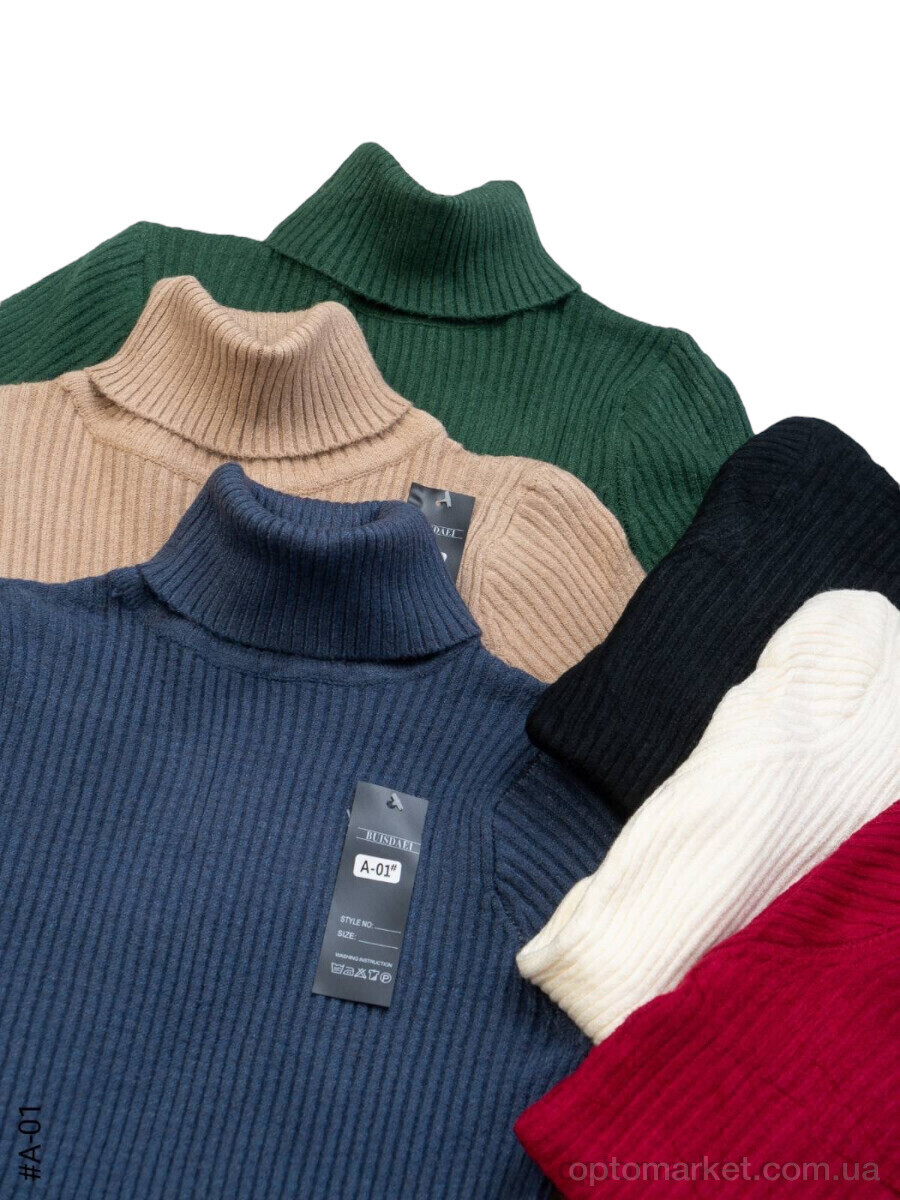 Купить Водолазка жіночі A-01 mix Massmag мікс, фото 2