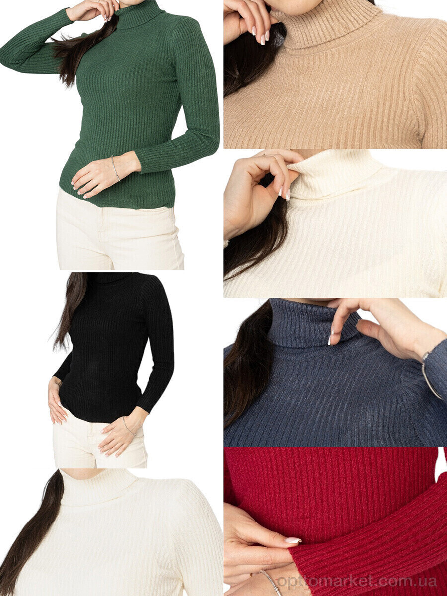 Купить Водолазка жіночі A-01B mix Massmag мікс, фото 1