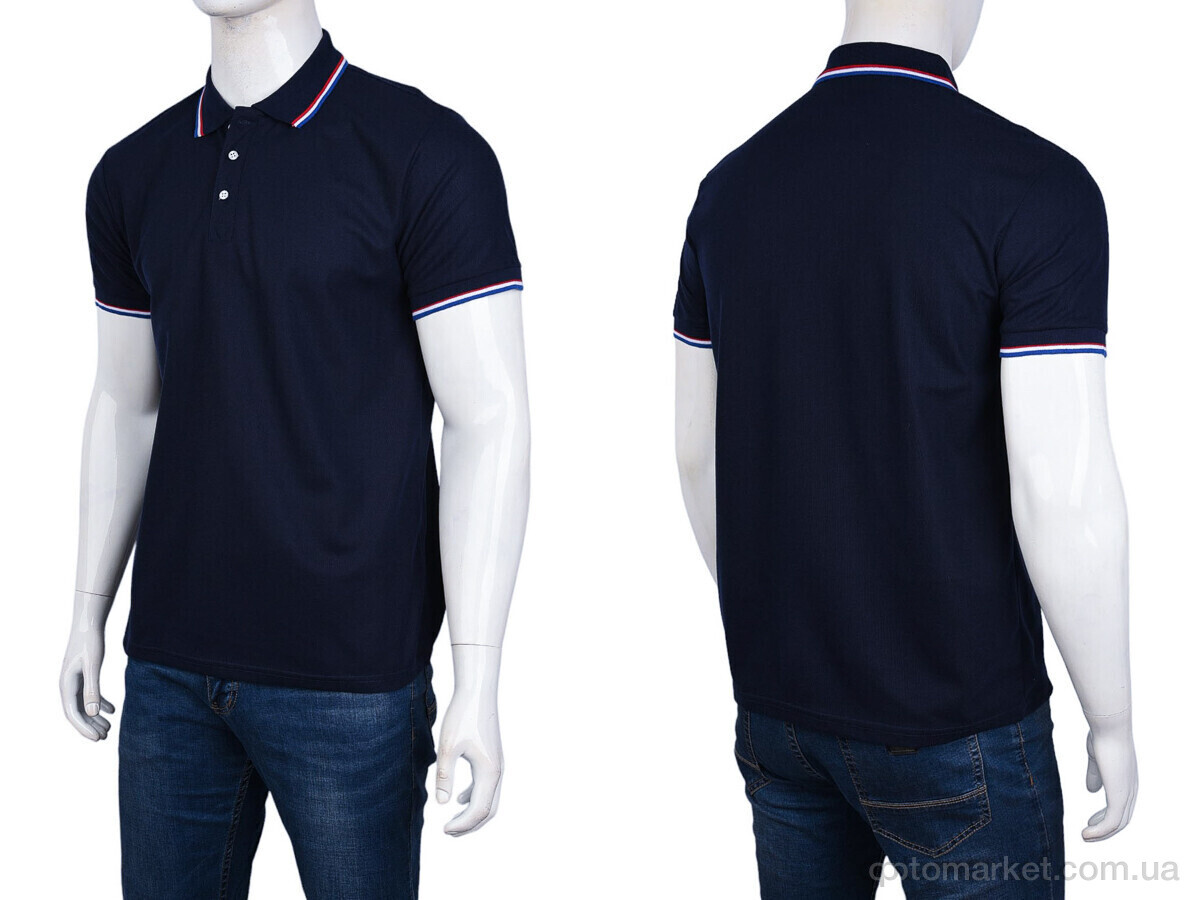 Купить Футболка чоловічі A-23 (01595) navy Verton синій, фото 3