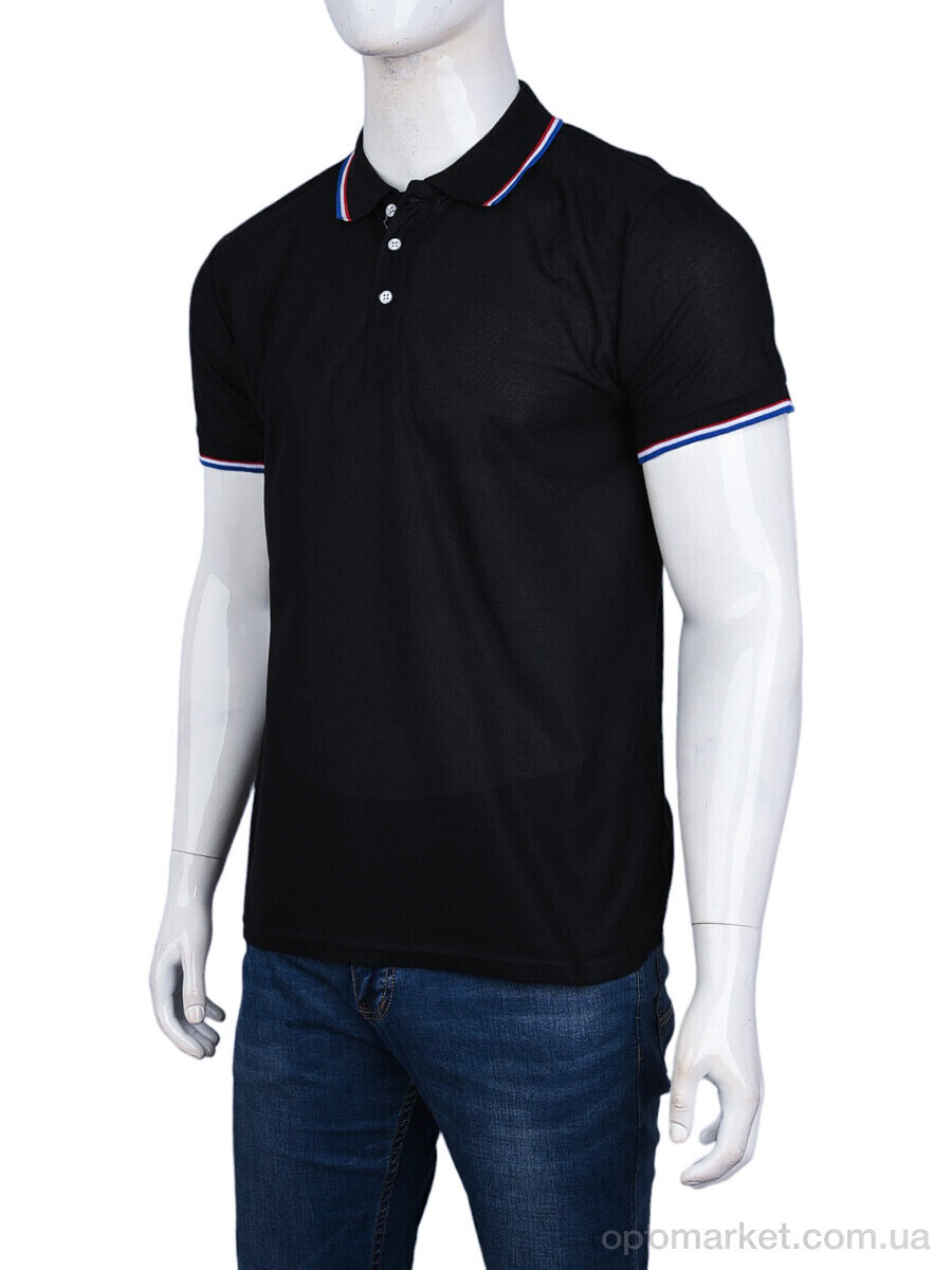 Купить Футболка чоловічі A-26 (01601) black Verton чорний, фото 1