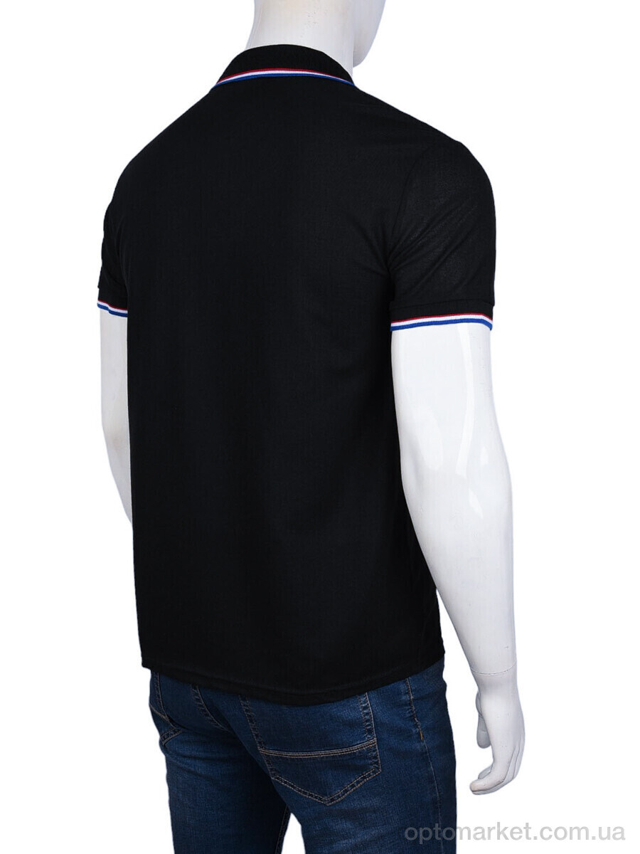 Купить Футболка чоловічі A-26 (01601) black Verton чорний, фото 2