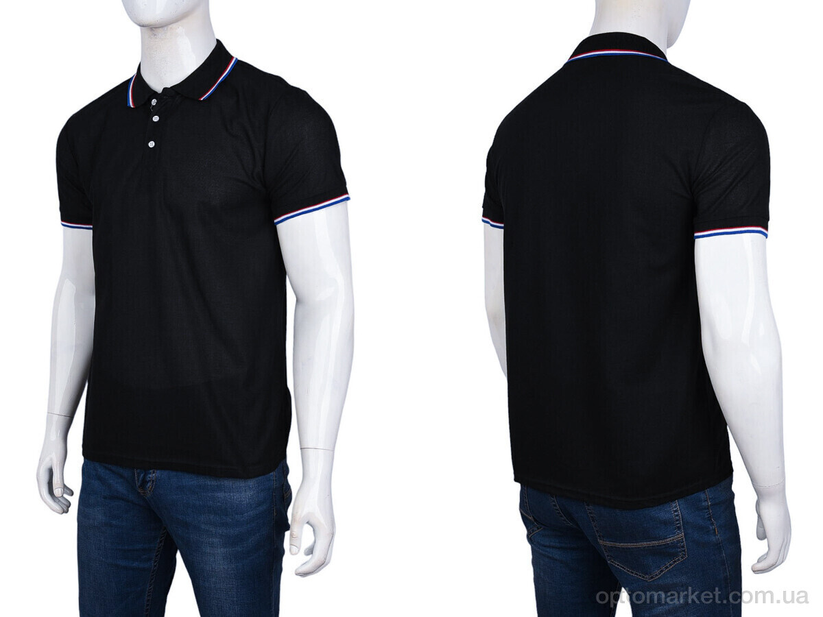 Купить Футболка чоловічі A-26 (01601) black Verton чорний, фото 3