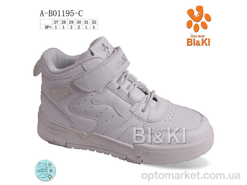 Купить Кросівки дитячі A-B01195-C Bi&Ki білий, фото 1