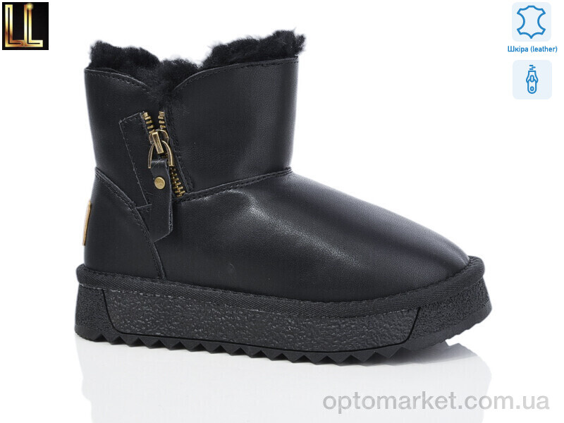 Купить Уги жіночі A-L864-1-С Lilin чорний, фото 1