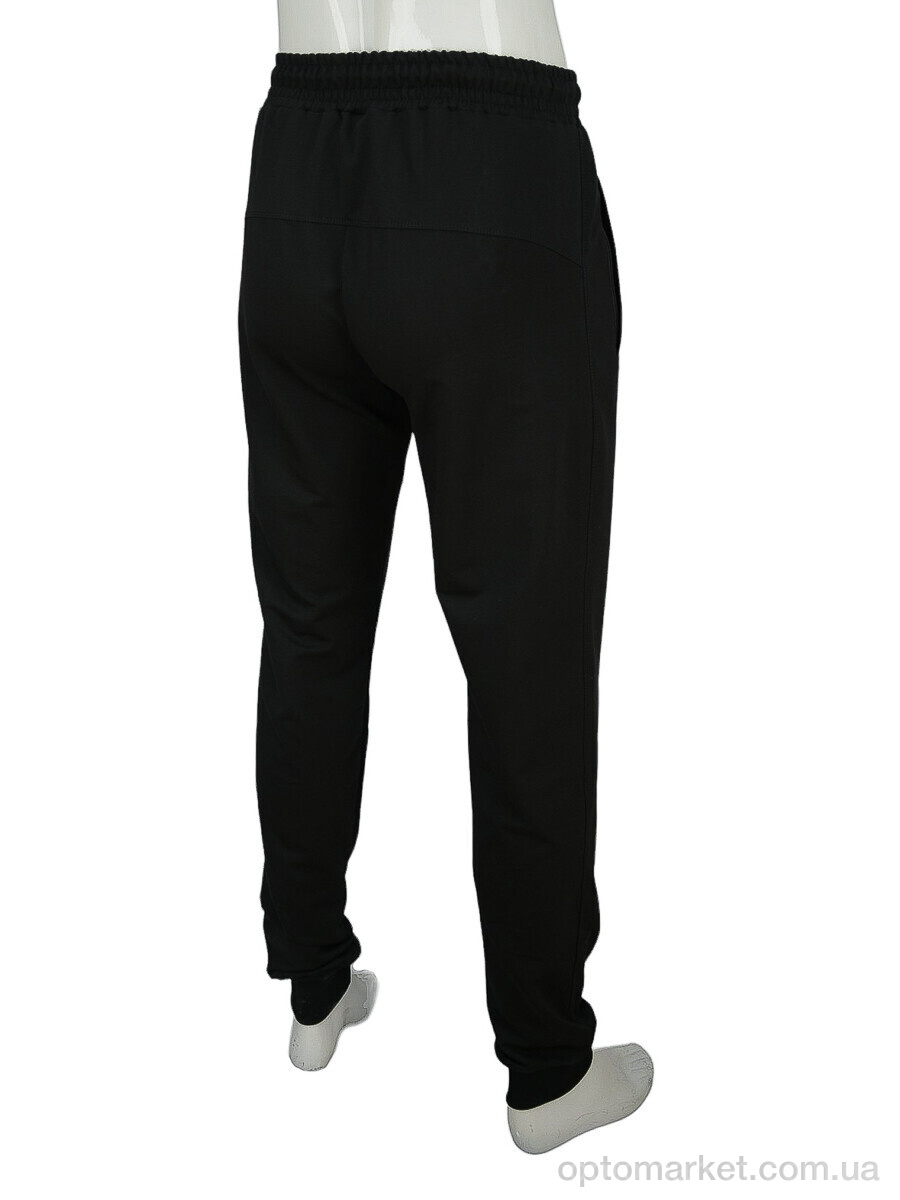 Купить Спортивні штаны чоловічі A001-1 black P.ma чорний, фото 3