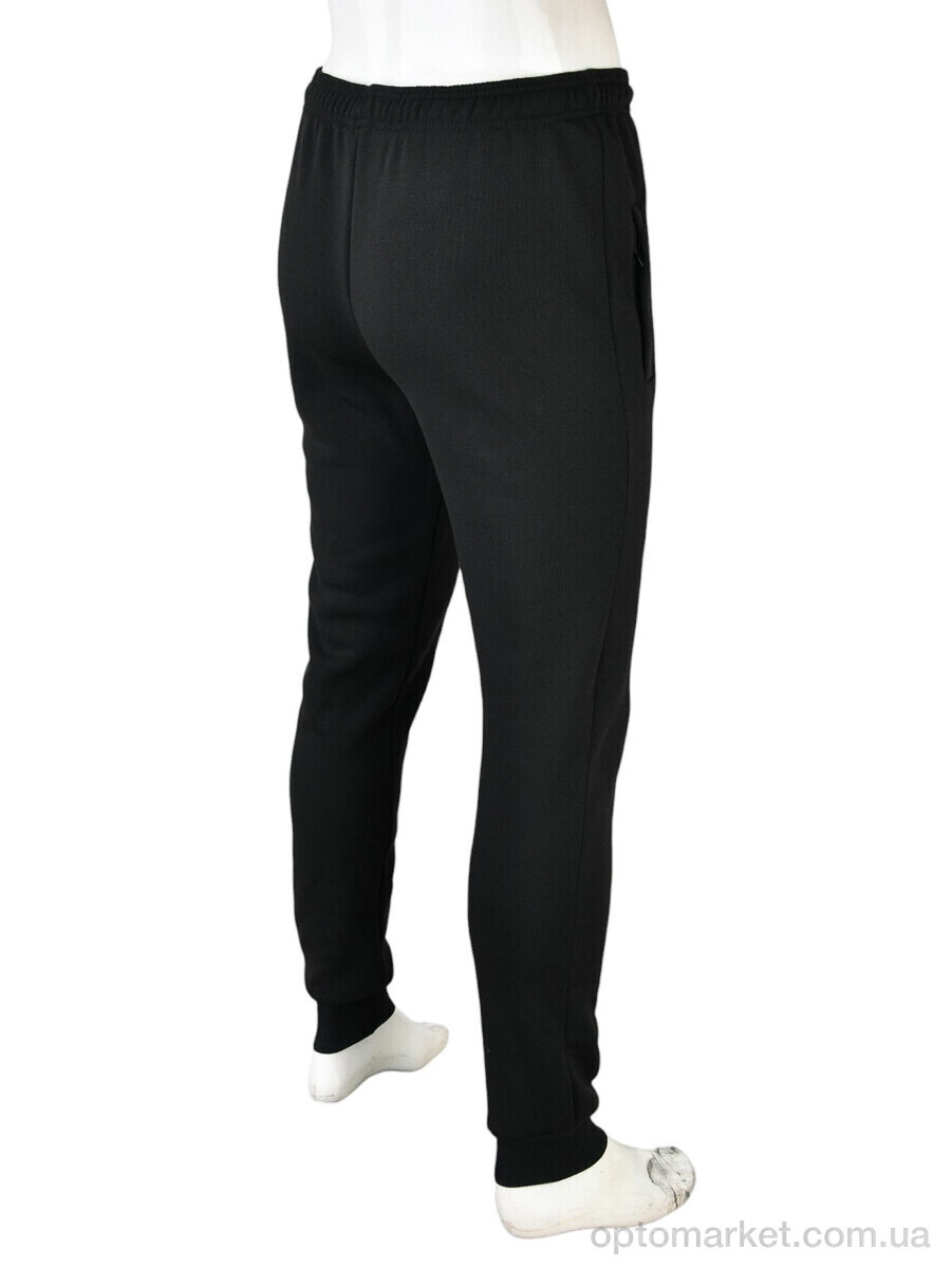 Купить Спортивні штаны чоловічі A001-1 black N.ke чорний, фото 3