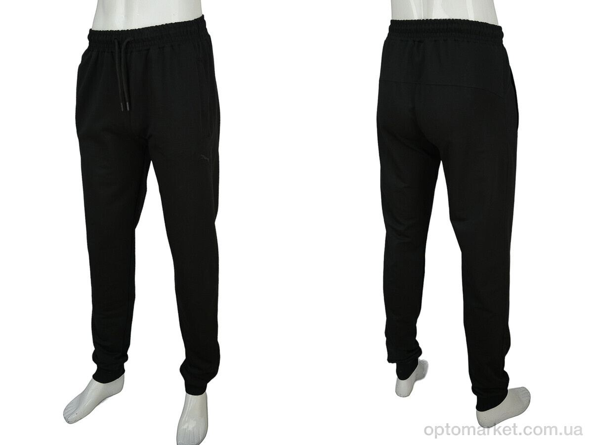 Купить Спортивні штаны чоловічі A001-1 black P.ma чорний, фото 4