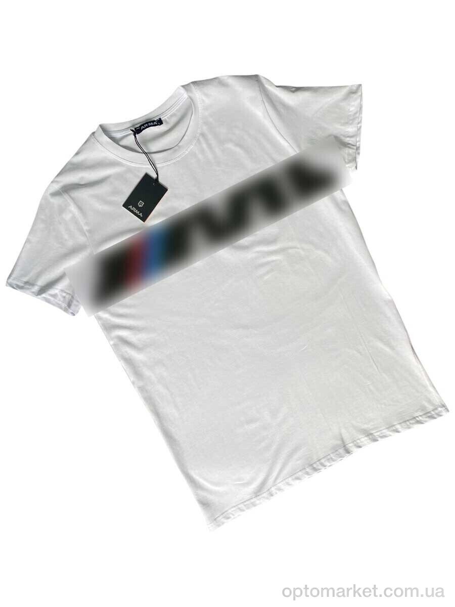 Купить Футболка чоловічі A001-8 white B.W білий, фото 1