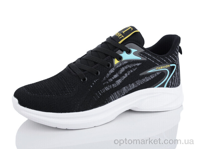 Купить Кросівки чоловічі A0017-3 JSFT чорний, фото 1