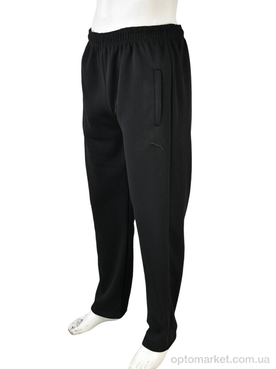 Купить Спортивні штаны чоловічі A002-1 black P.ma чорний, фото 2