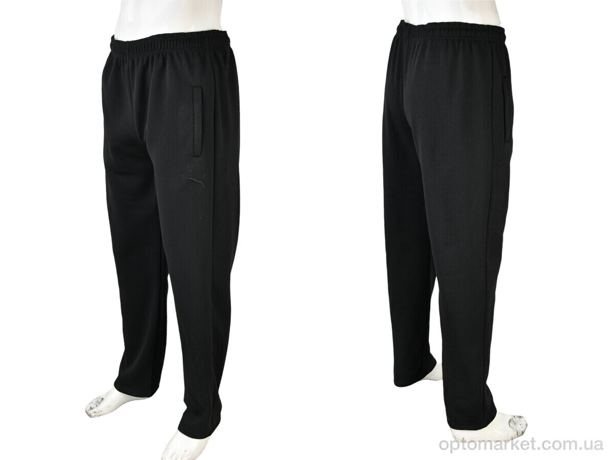 Купить Спортивні штаны чоловічі A002-1 black P.ma чорний, фото 4