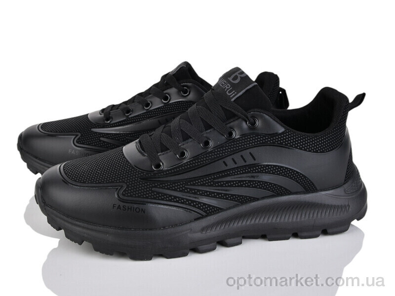 Купить Кросівки чоловічі A0025-1 MeiRui чорний, фото 1