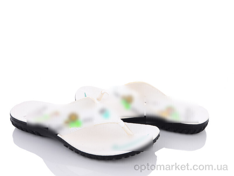 Купить Шльопанці чоловічі A003-9 Demur білий, фото 1