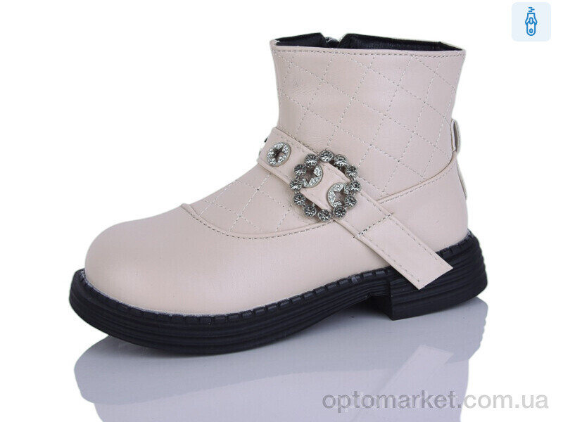 Купить Черевики дитячі A003 beige KEWK бежевий, фото 1