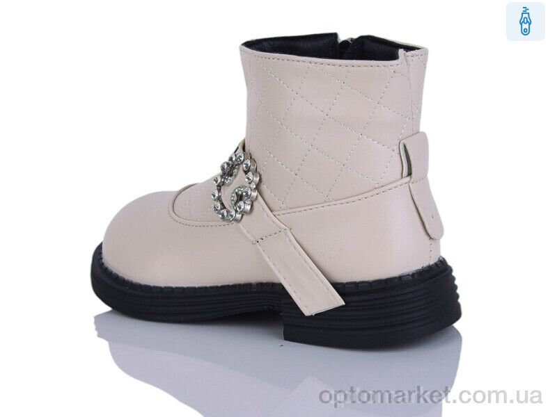 Купить Черевики дитячі A003 beige KEWK бежевий, фото 2