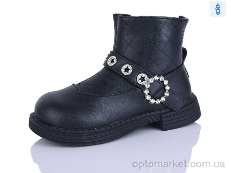 Купить Черевики дитячі A003 black KEWK чорний, фото 1