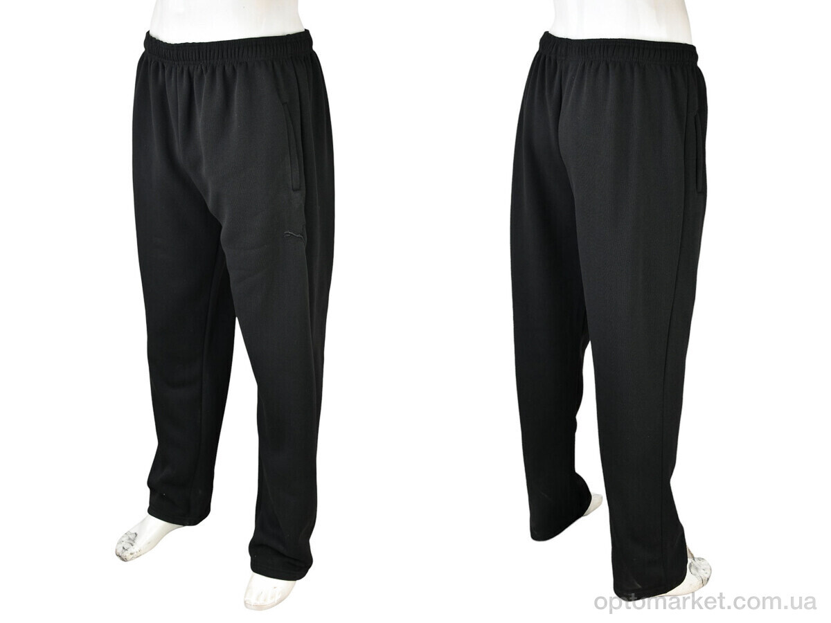 Купить Спортивні штаны чоловічі A003 black P.ma чорний, фото 4