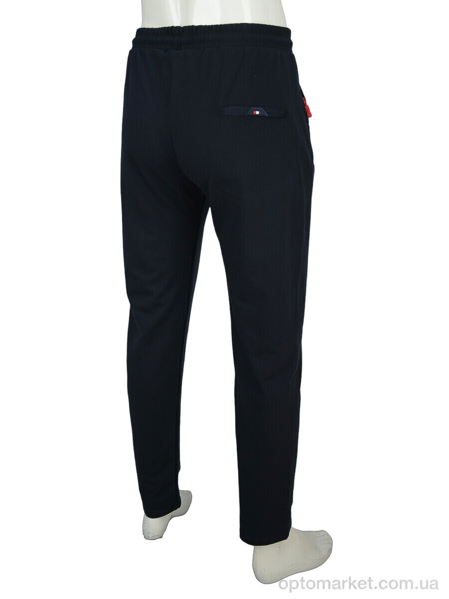 Купить Спортивні штаны чоловічі A004-3 navy Tommy Parker синій, фото 2