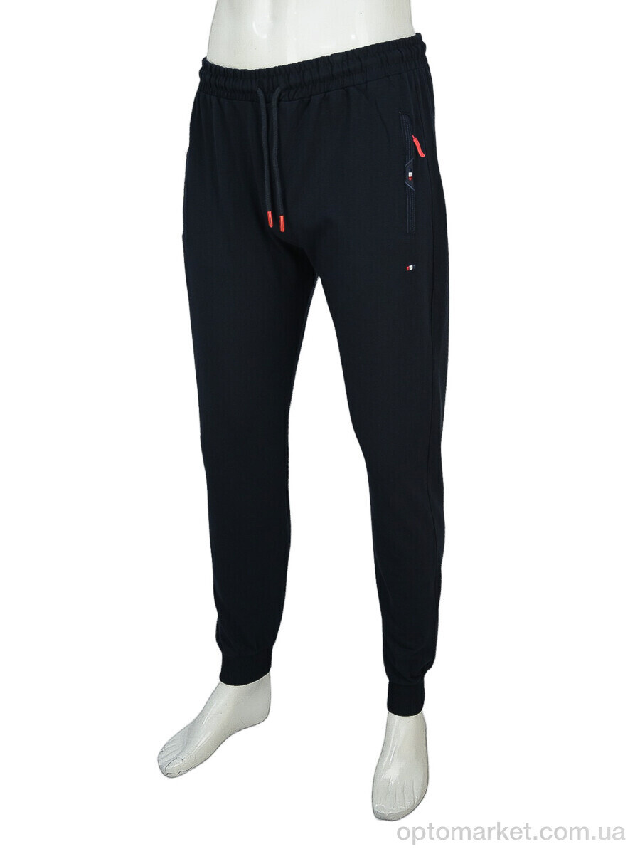 Купить Спортивні штаны чоловічі A004-4 navy Tommy Parker синій, фото 1