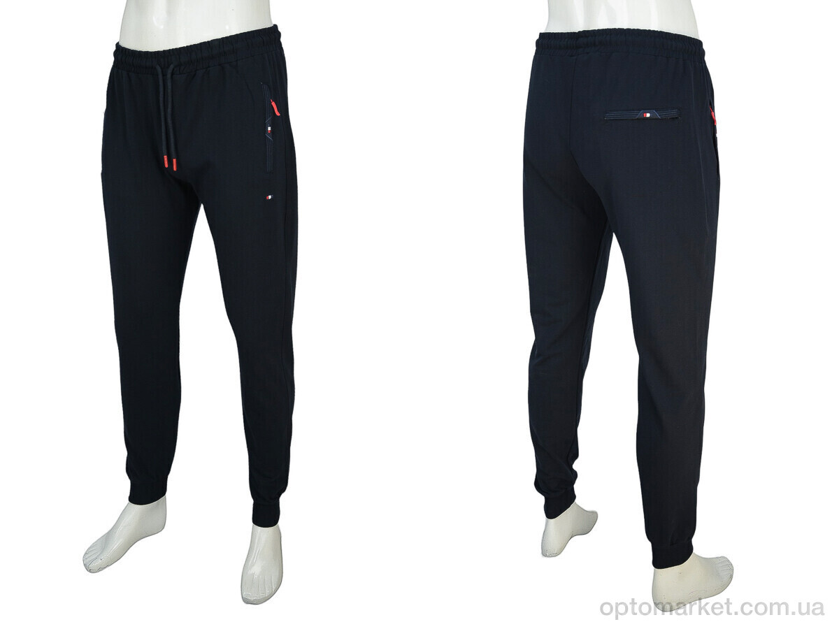 Купить Спортивні штаны чоловічі A004-4 navy Tommy Parker синій, фото 3