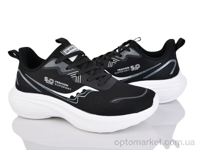 Купить Кросівки чоловічі A0042-1 Lion-Lu чорний, фото 1