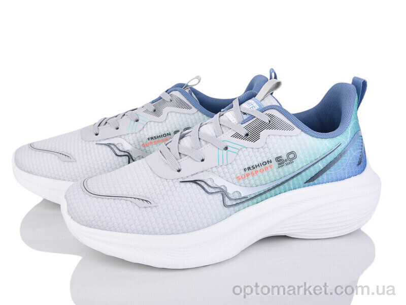 Купить Кросівки чоловічі A0042-2 Lion-Lu сірий, фото 1