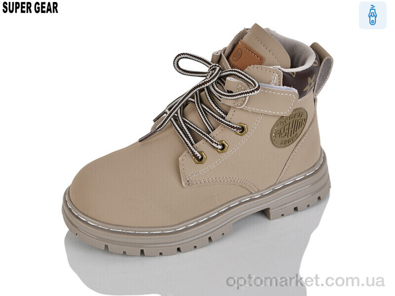 Купить Черевики дитячі A005-1 grey Super Gear бежевий, фото 1