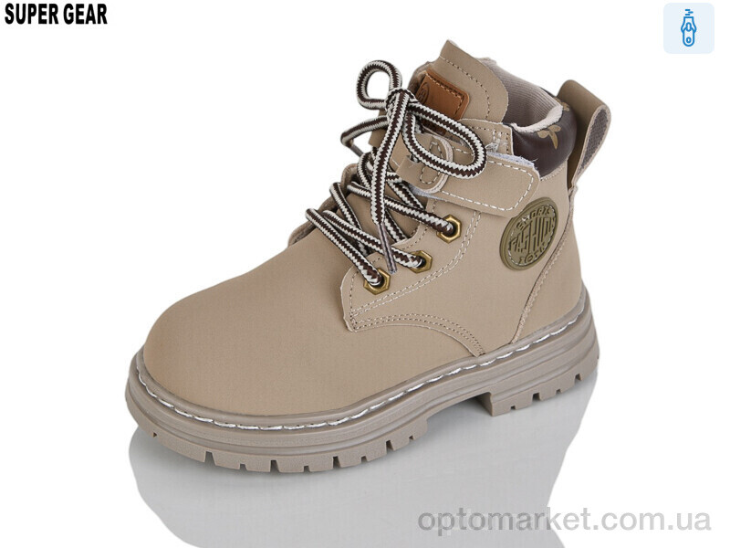Купить Черевики дитячі A005 grey Super Gear бежевий, фото 1