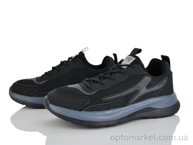 Купить Кросівки чоловічі A0063-1 Ideal Panda чорний, фото 1