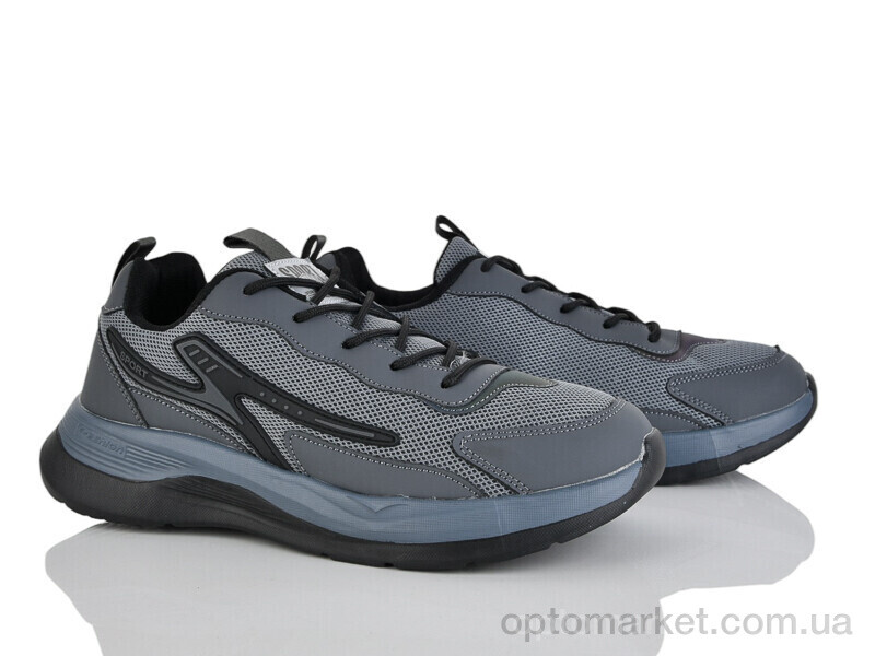 Купить Кросівки чоловічі A0063-2 Ideal Panda сірий, фото 1