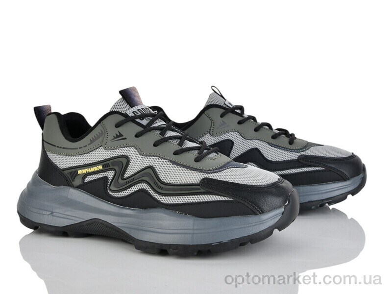 Купить Кросівки чоловічі A0065-2 Ideal Panda сірий, фото 1