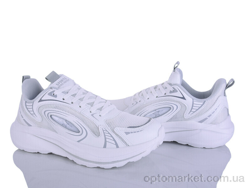 Купить Кросівки чоловічі A0069-1 Lion-Lu білий, фото 1