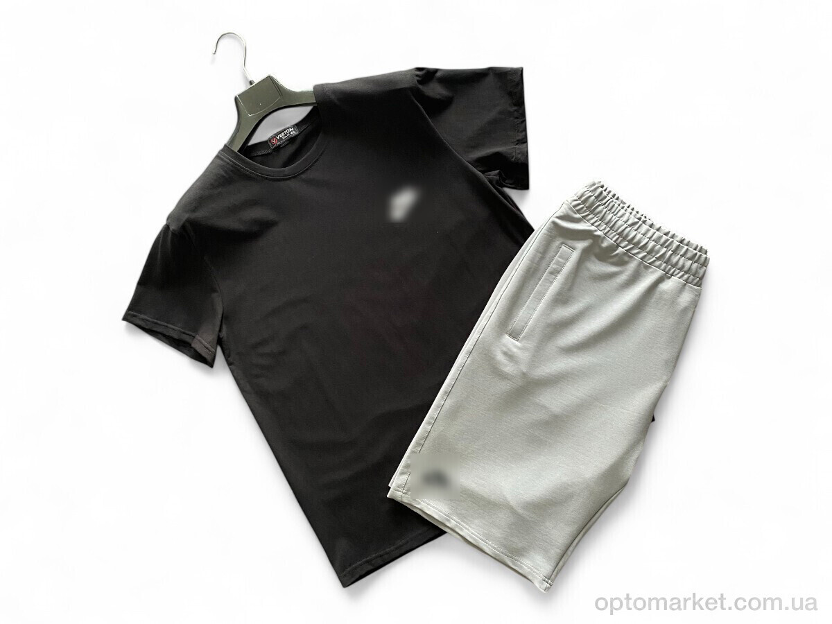 Купить Костюм чоловічі A007-5 black-l.grey Verton мікс, фото 1