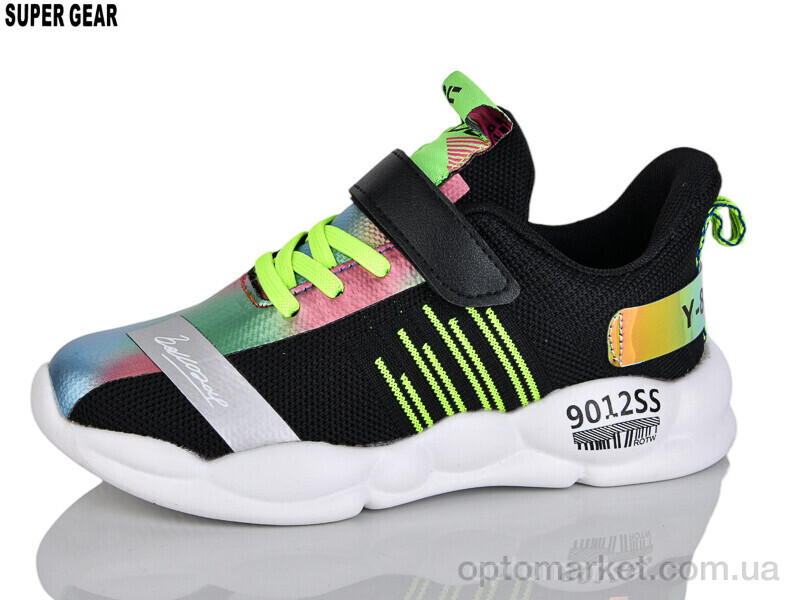 Купить Кросівки дитячі A01-033 black Angbao чорний, фото 1