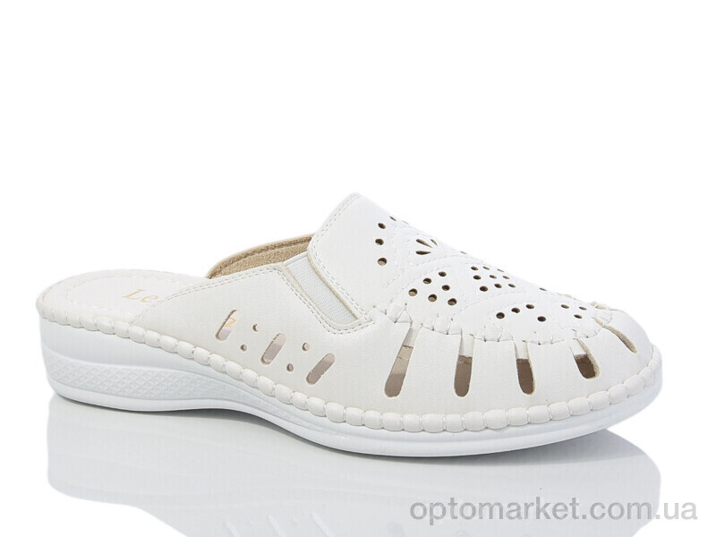 Купить Шльопанці жіночі A01-1-1 Leguzaza білий, фото 1