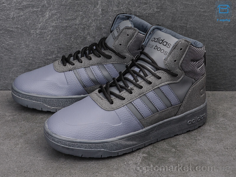 Купить Кросівки чоловічі A01-3 A.idas сірий, фото 3