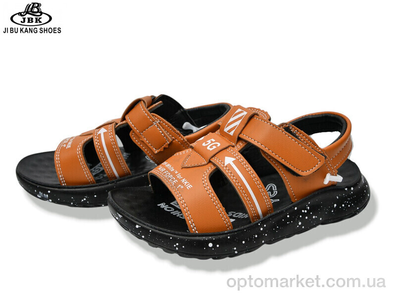 Купить Сандалі дитячі A0132 brown Jibukang коричневий, фото 1