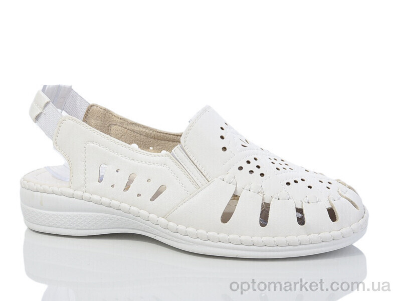 Купить Туфлі жіночі A02-1-1 батал Leguzaza білий, фото 1