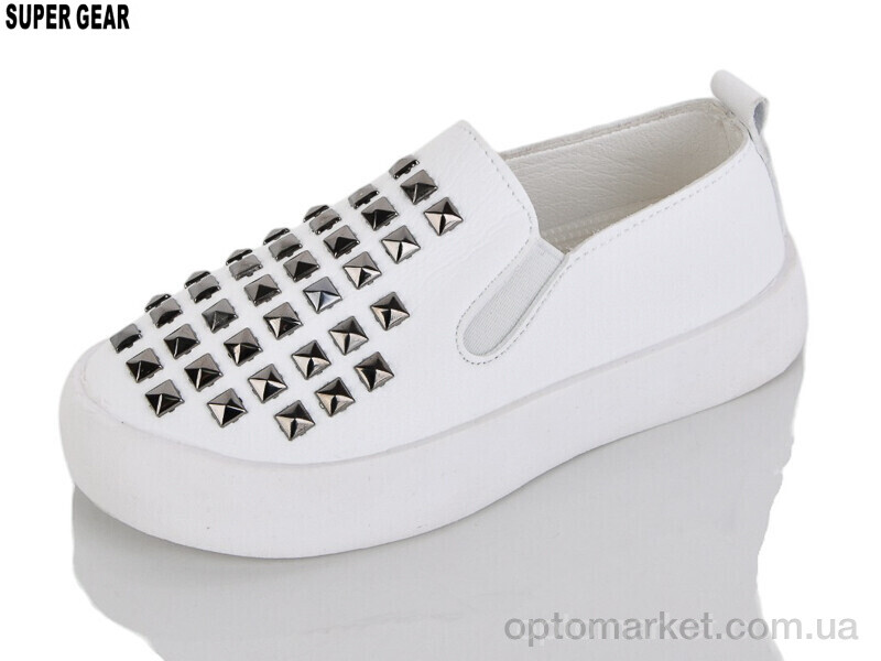 Купить Сліпони дитячі A02-729 white Super Gear білий, фото 1