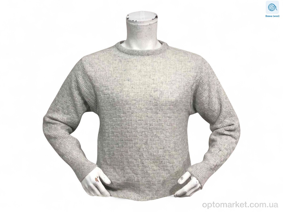 Купить Светр чоловічі A02 сірий Wool Path сірий, фото 1