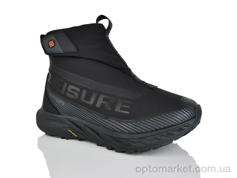 Купить Черевики чоловічі A027-3 Sen.dini чорний, фото 1