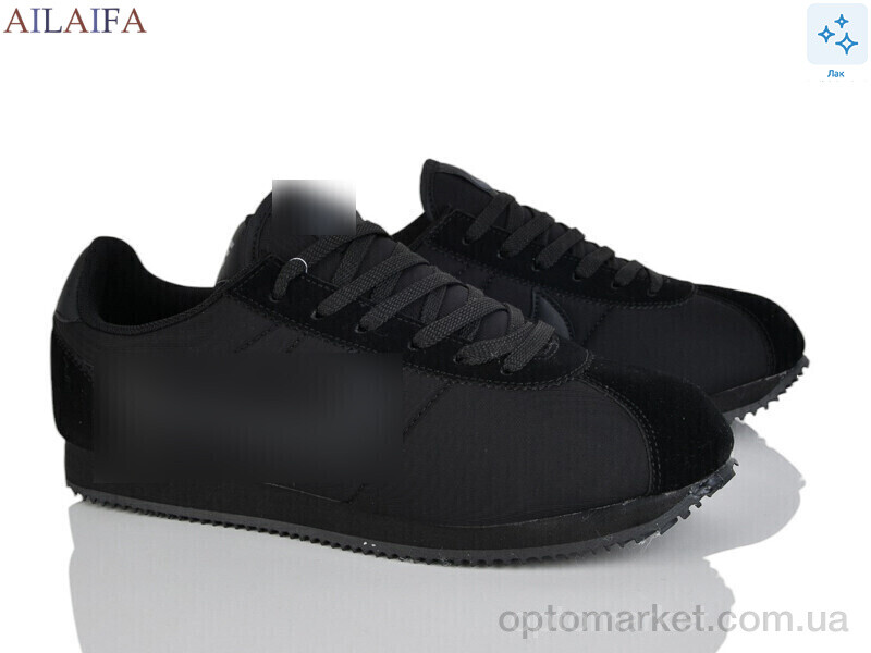 Купить Кросівки чоловічі A029-1 N.ke чорний, фото 1