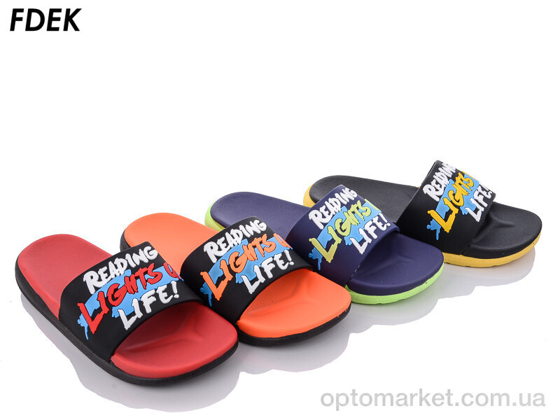 Купить Шльопанці дитячі A03-012 mix Fdek мікс, фото 1