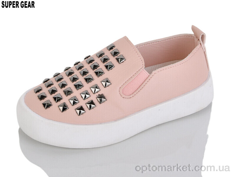 Купить Сліпони дитячі A03-729 pink Super Gear рожевий, фото 1