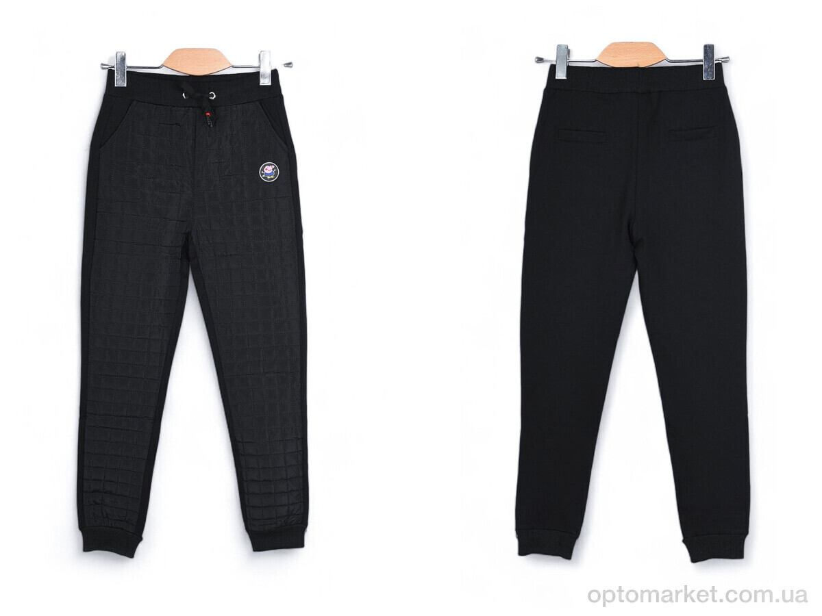 Купить Штани дитячі A032 black (09939) Витончена троянда чорний, фото 3