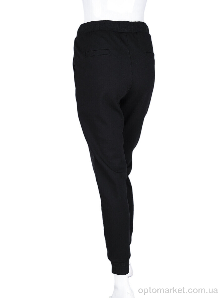 Купить Штани жіночі A036 black (09937) Витончена троянда чорний, фото 2