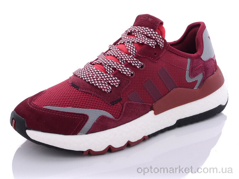 Купить Кросівки чоловічі A042-6 A.idas бордовий, фото 2